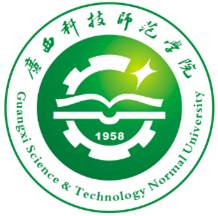 说明: I:\1党委宣传部2016.7.15\校名.校徽.校训.校歌2015.4.13\广西科技师范学院校徽.png